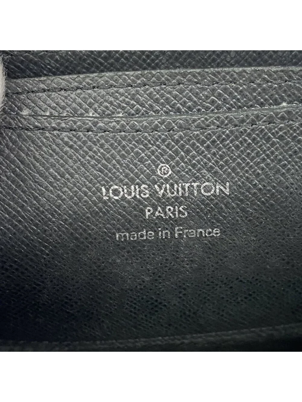 Louis Vuitton Coin Purse Taiga Zippy Ardoise